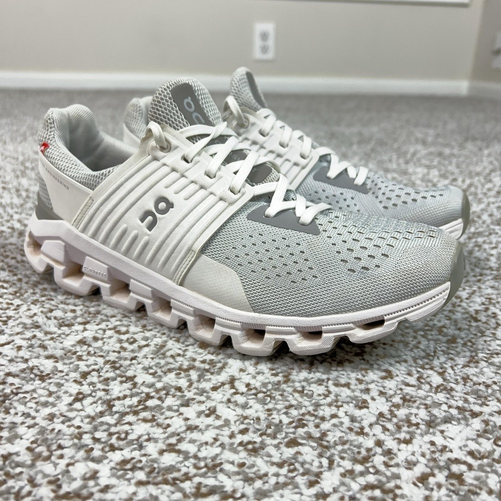 On Cloudswift Shoes Womens Size 8.5 Gray CloudTec Running Sneakers Comfort